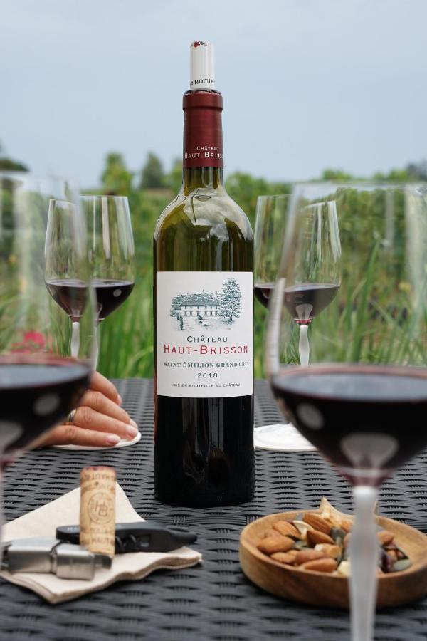 Chateau Haut-Brisson Vignonet Bagian luar foto